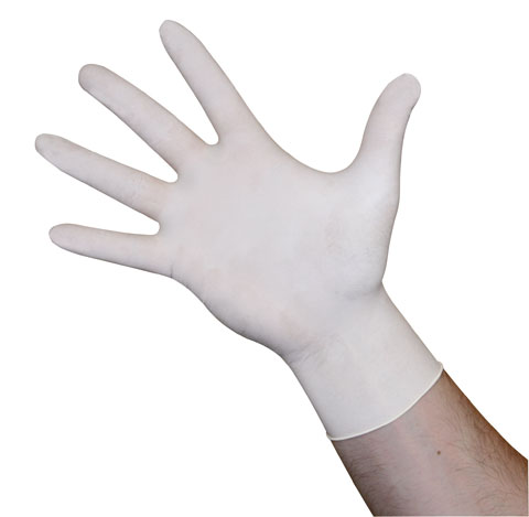 Guantes LATEX Classic T.S  100 uds