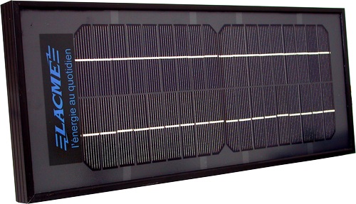 Panel Solar 7.2W 12v c/ Regulador y Soporte para B10 y B13